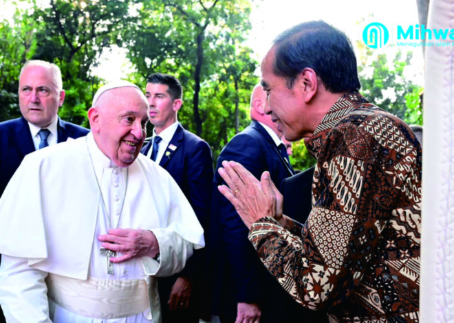 Sikap Moderasi Seorang Tokoh Muslim Bila Bersama Paus dan Pastor